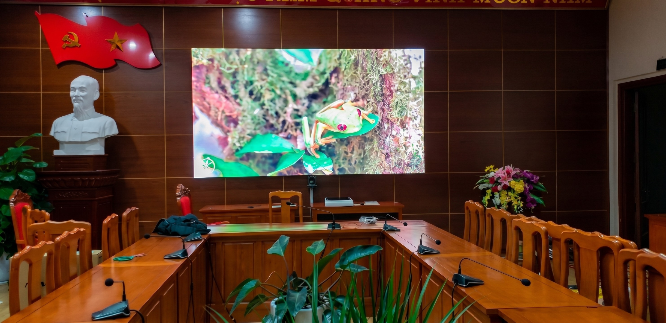 Dự án màn hình LED trong nhà thực tế