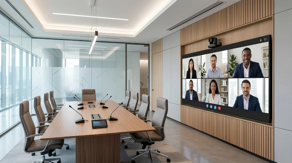 Màn hình LED phòng họp 2