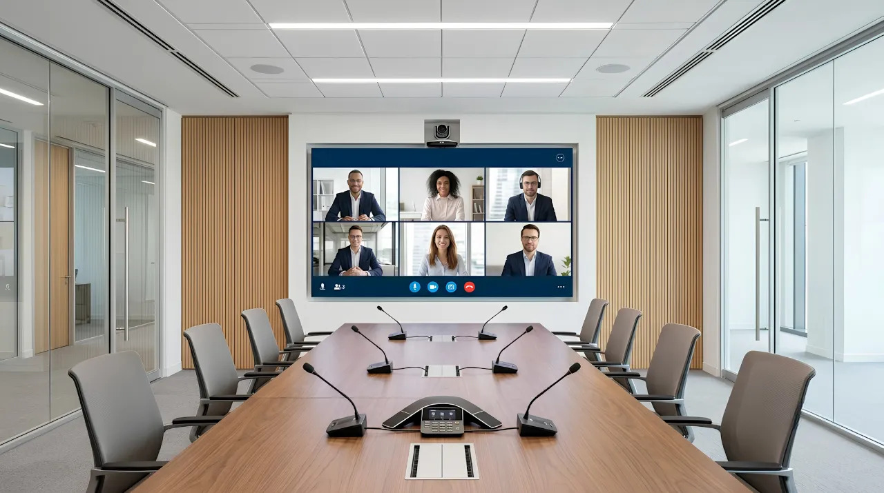 Màn hình LED trong phòng họp